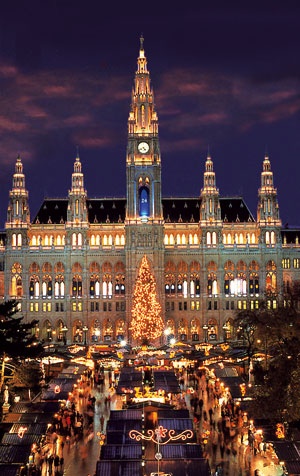 Photo:  Vienna at Christmas time.